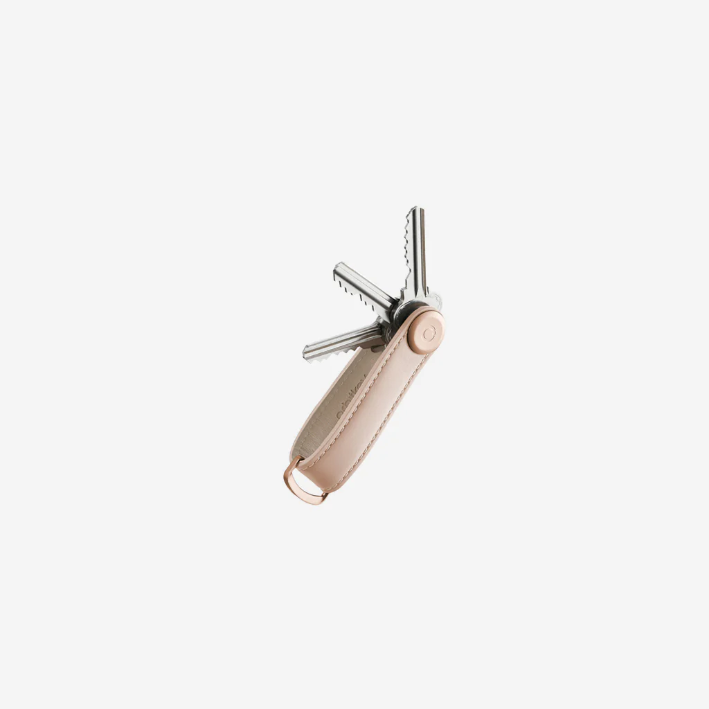 Orbitkey Key Organiser Leather Blush