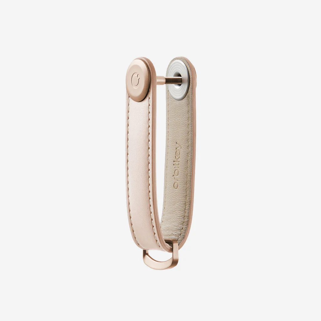 Orbitkey Key Organiser Leather Blush - Image 4