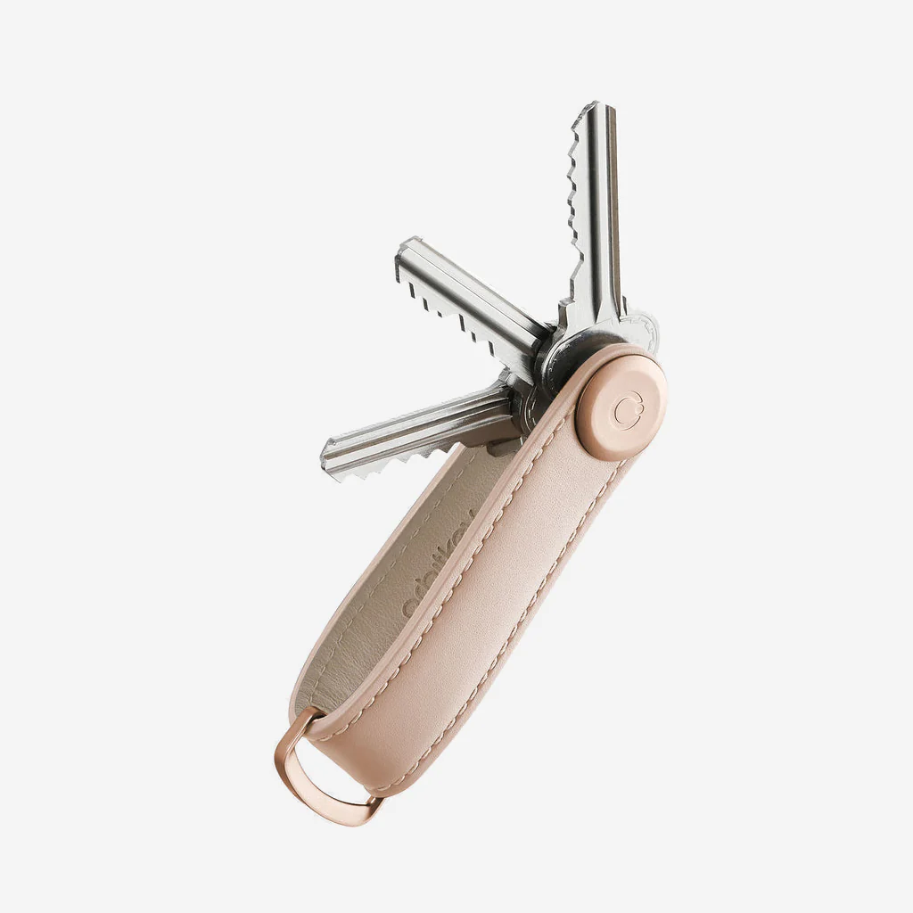 Orbitkey Key Organiser Leather Blush - Image 6