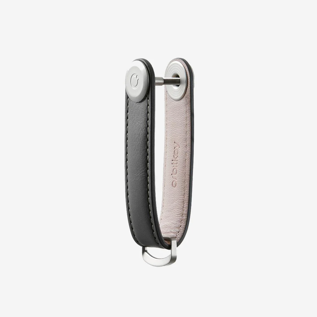 Orbitkey Key Organiser Leather Charcoal Grey - Image 3