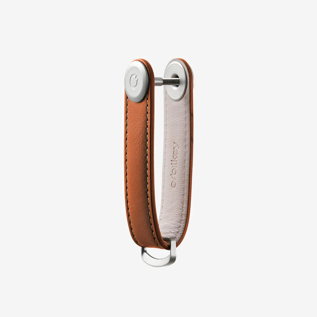 Orbitkey Key Organiser Leather Cognac Tan - Image 3