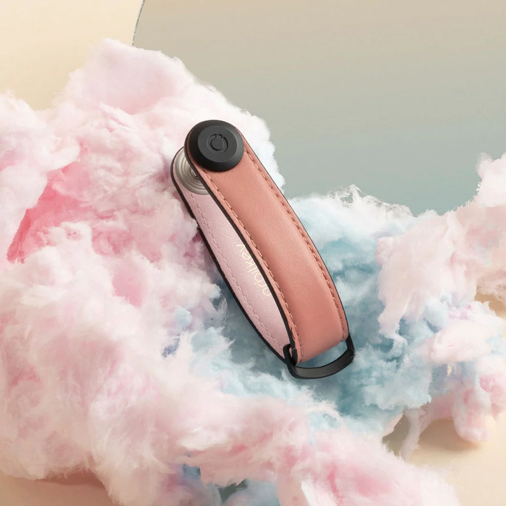 Orbitkey Key Organiser Leather Cotton Candy - Image 3