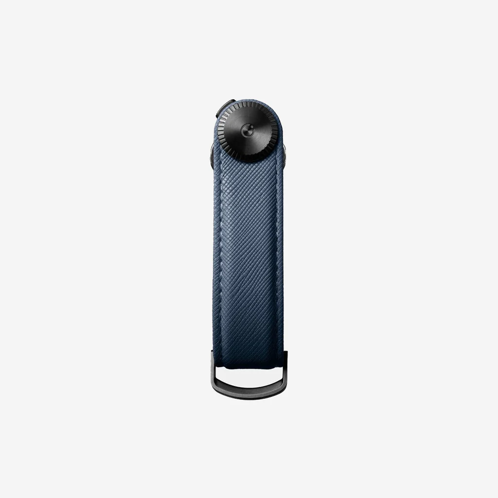 Orbitkey Key Organiser Pro Leather Saffiano Oxford Navy - Image 4