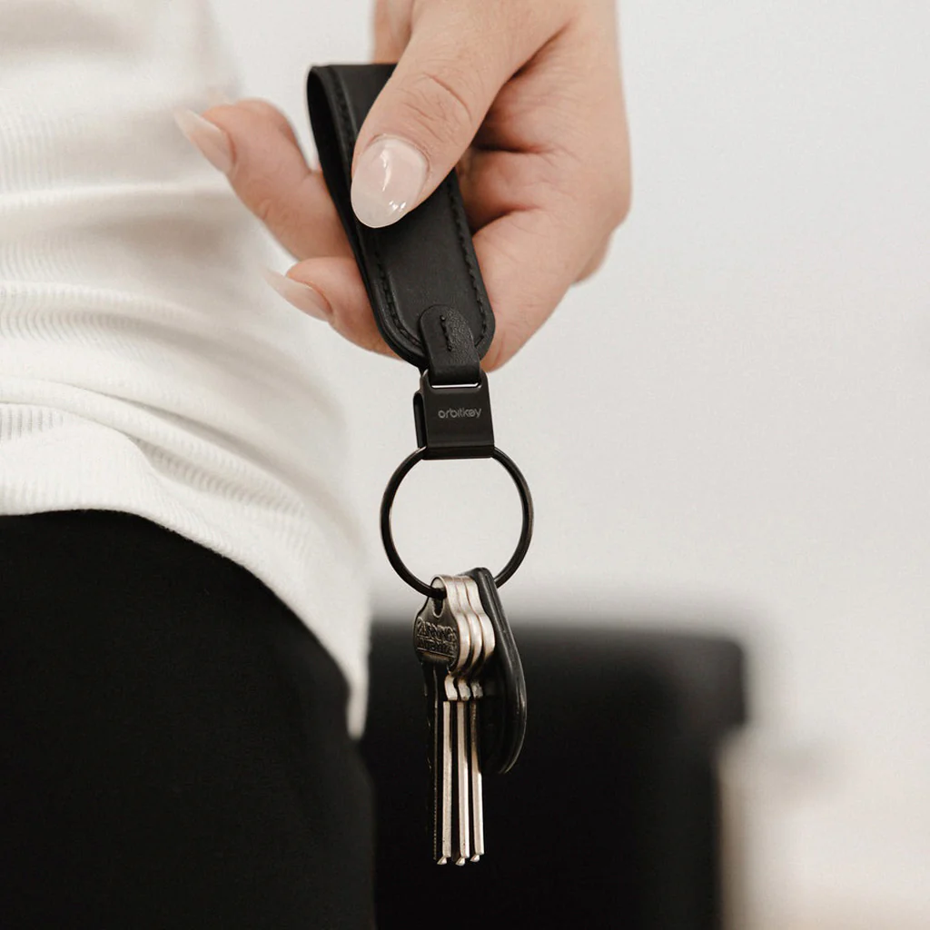 Orbitkey Loop Keychain Black - Image 2