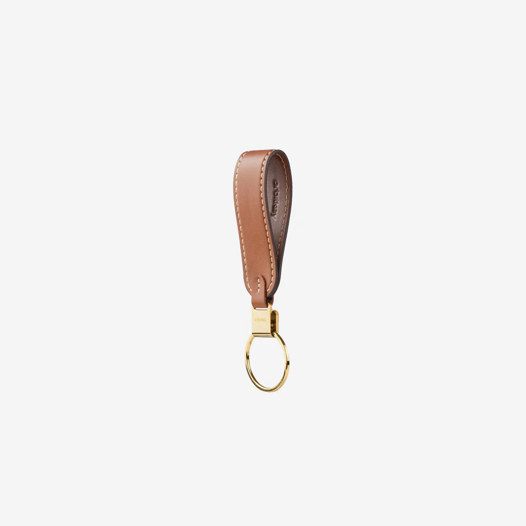 Orbitkey Loop Keychain Caramel