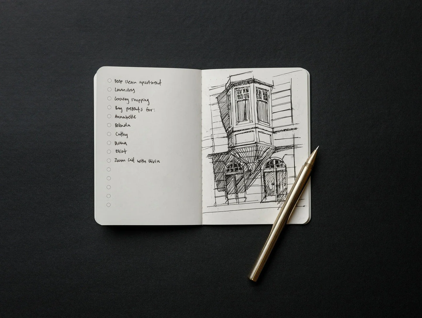 Orbitkey Pocket Notebook Black - Image 2