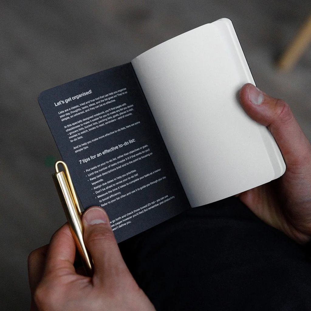 Orbitkey Pocket Notebook Black - Image 3