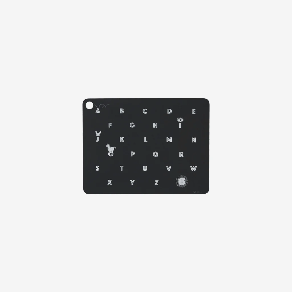 OYOY Living Alphabet Placemat