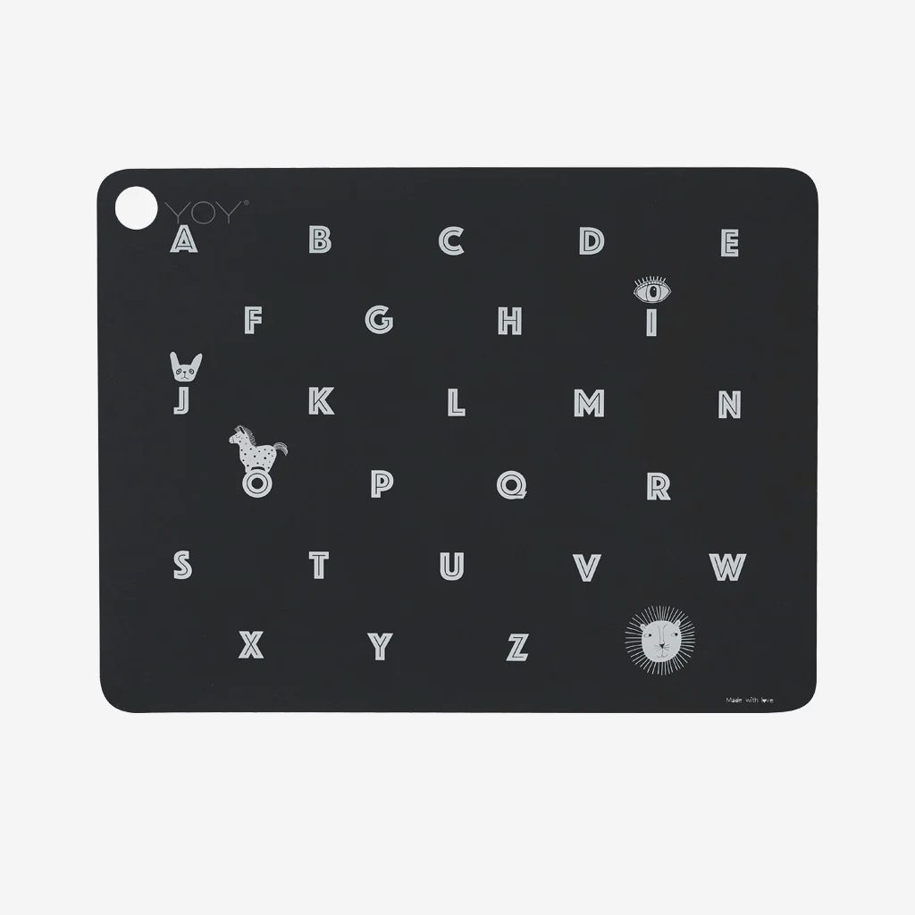 OYOY Living Alphabet Placemat - Image 2