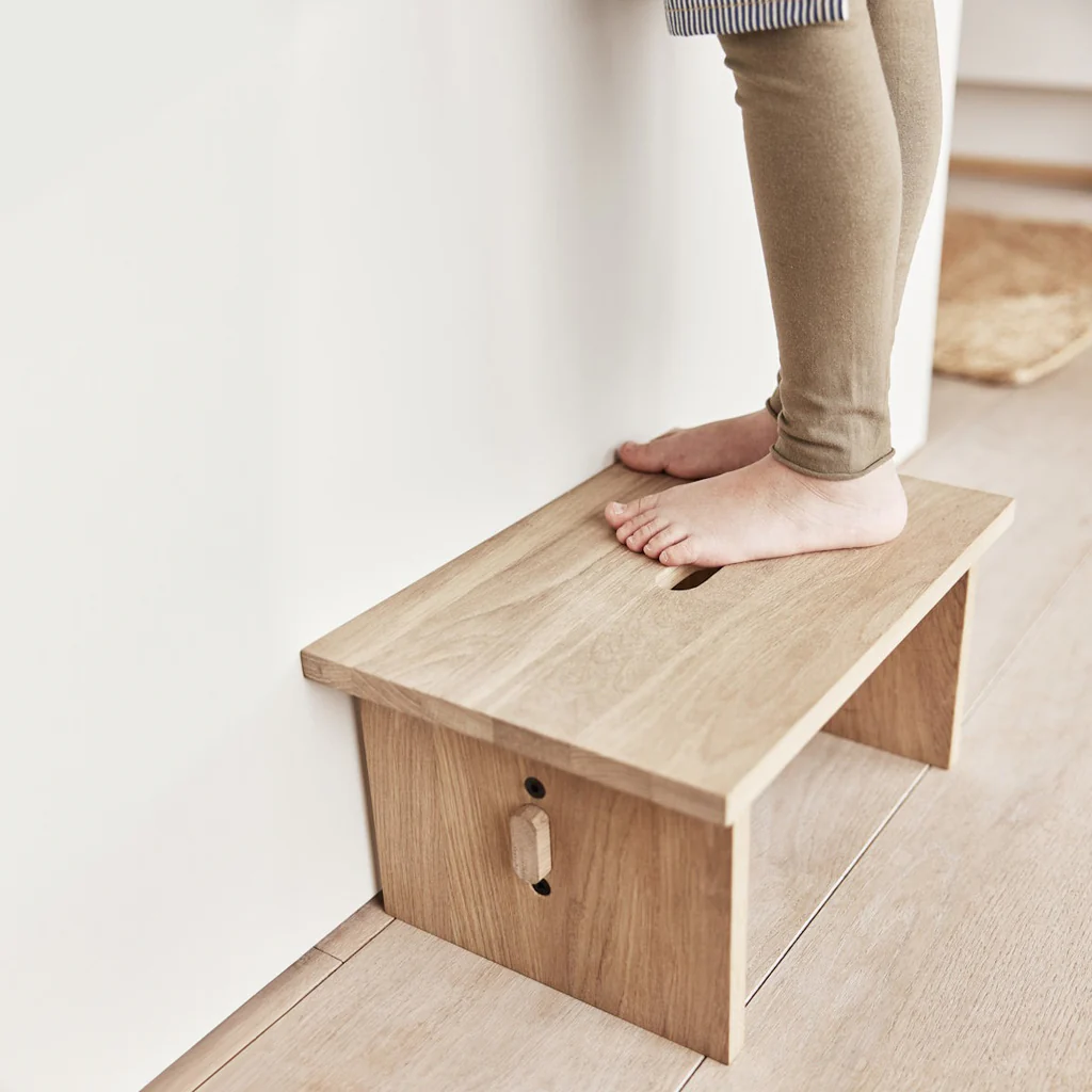 OYOY Living Arca Stool Oak - Image 3