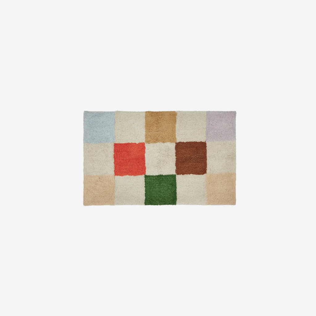 OYOY Living Chess Rug Small Multi