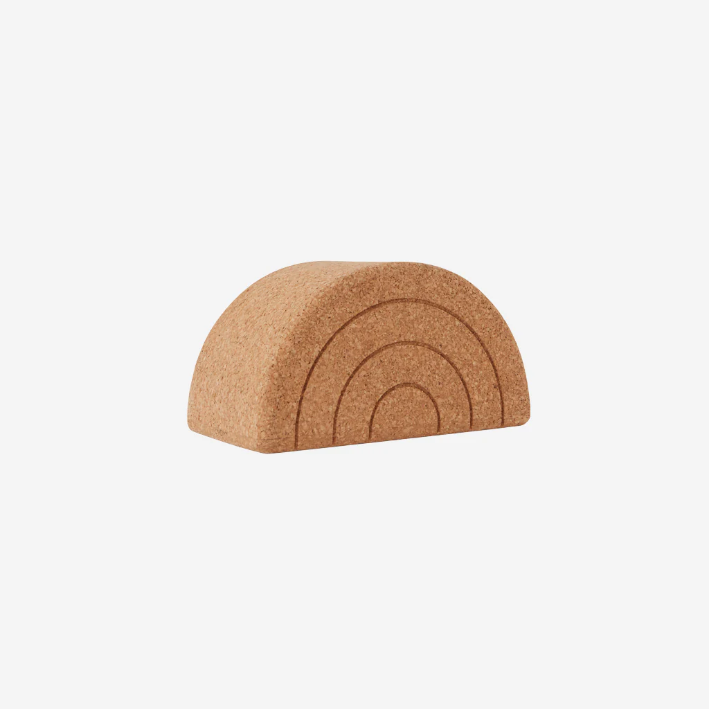 OYOY Living Cork Rainbow Balance Stool Seat