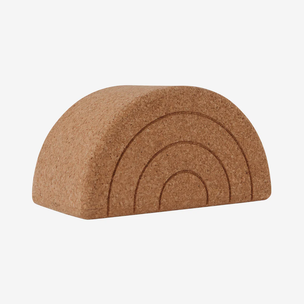 OYOY Living Cork Rainbow Balance Stool Seat - Image 10
