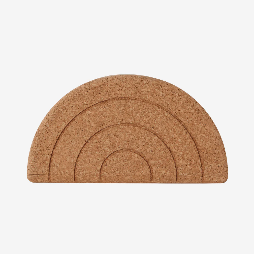 OYOY Living Cork Rainbow Balance Stool Seat - Image 9