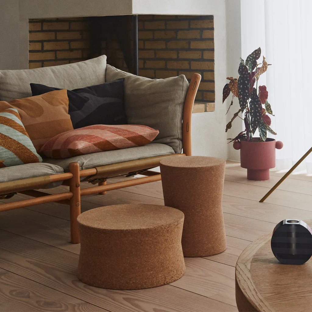 OYOY Living Cork Trisse Low Side Table - Image 5