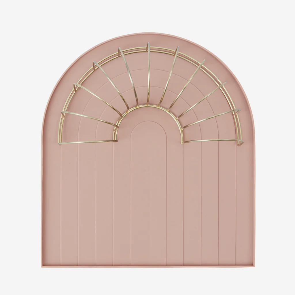 OYOY Living Dish Drainer + Tray Rose - Image 3
