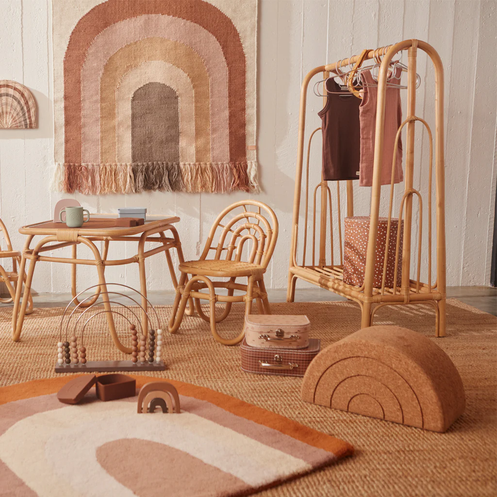 OYOY Living Follow The Rainbow Wall Rug Choko - Image 3
