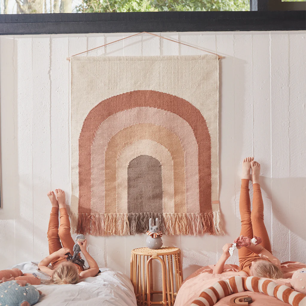 OYOY Living Follow The Rainbow Wall Rug Choko - Image 4