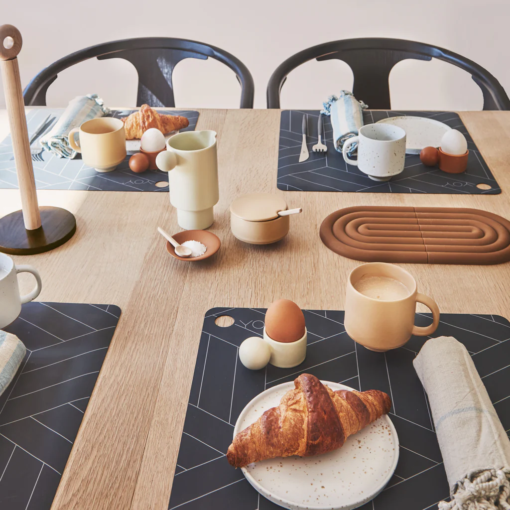 OYOY Living Hagi Ceramic Mug Light Brown - Image 3