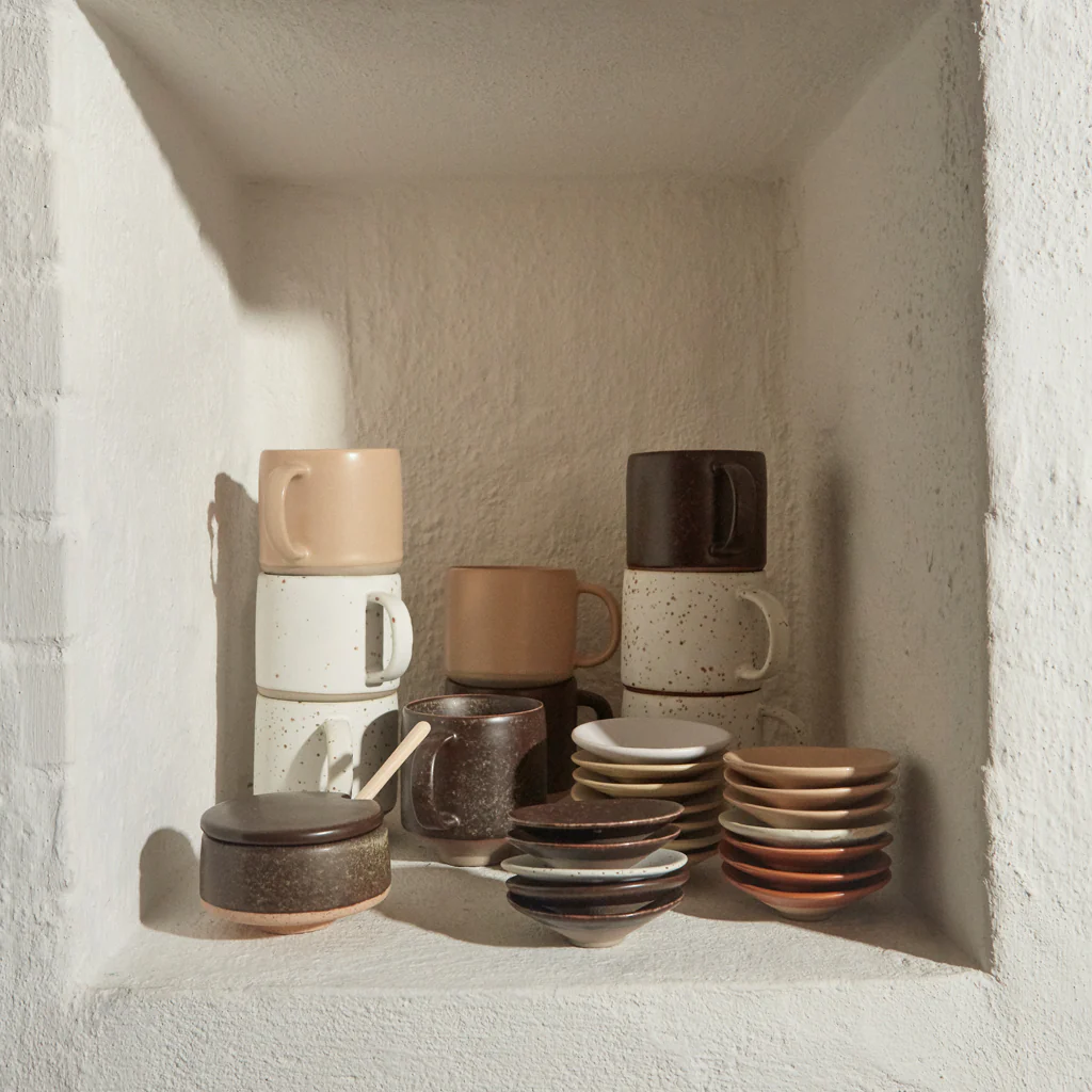 OYOY Living Hagi Ceramic Sugar Bowl Light Brown - Image 6