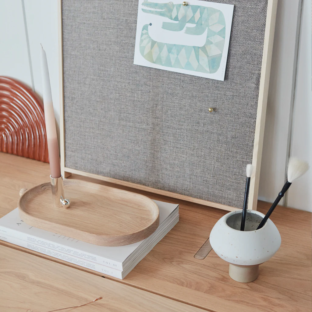 OYOY Living Inka Oval Wood Tray - Image 5