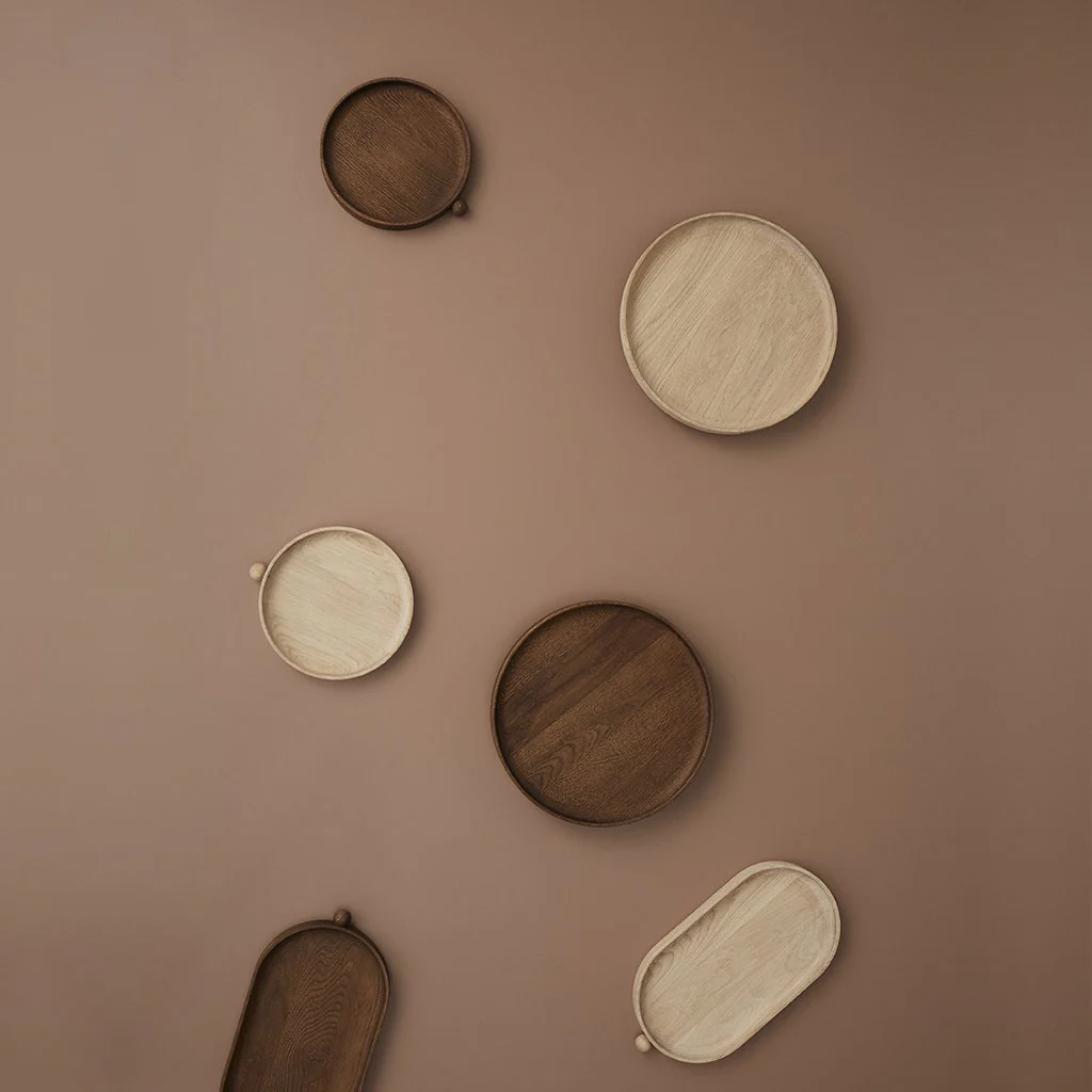 OYOY Living Inka Oval Wood Tray - Image 6
