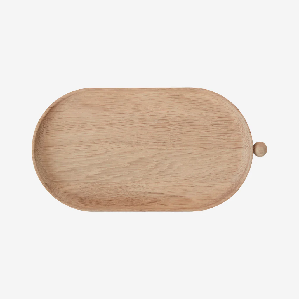OYOY Living Inka Oval Wood Tray - Image 7