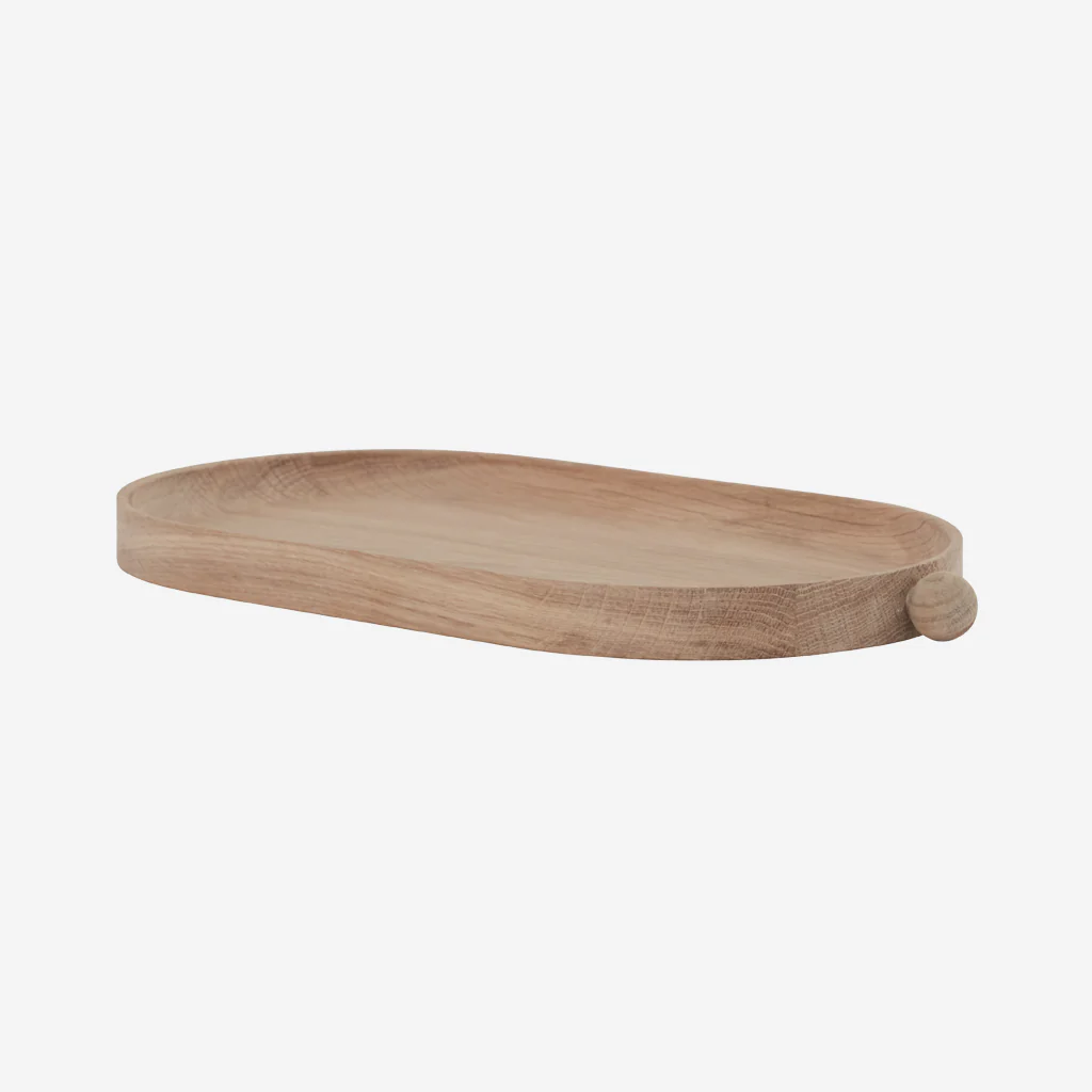 OYOY Living Inka Oval Wood Tray - Image 8
