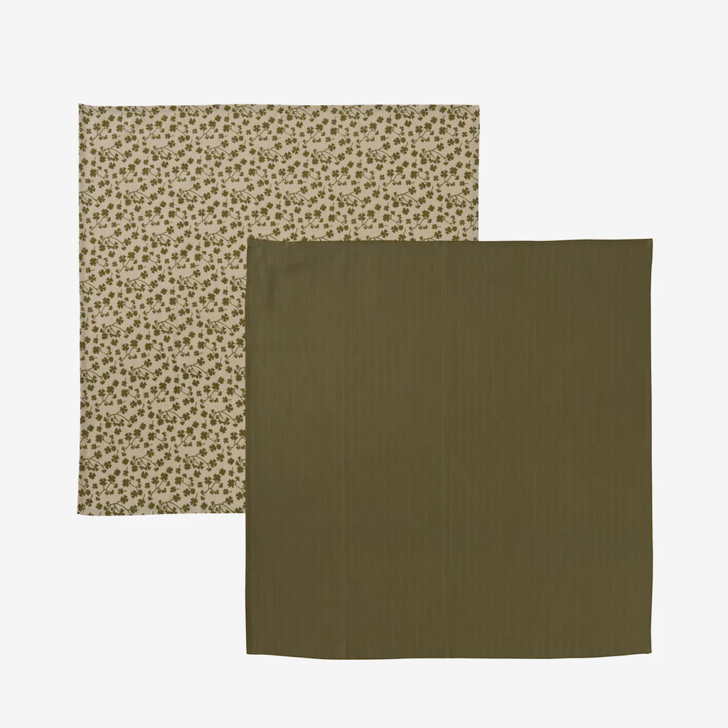 OYOY Living Iro Muslin Olive Beige - Image 2