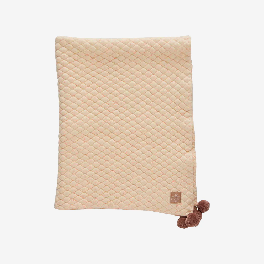 OYOY Living Kami Baby Blanket Peach - Image 3