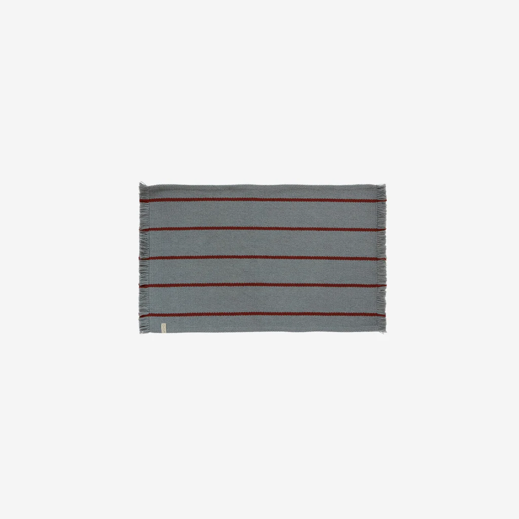 OYOY Living Lina Bath Mat Dusty Blue