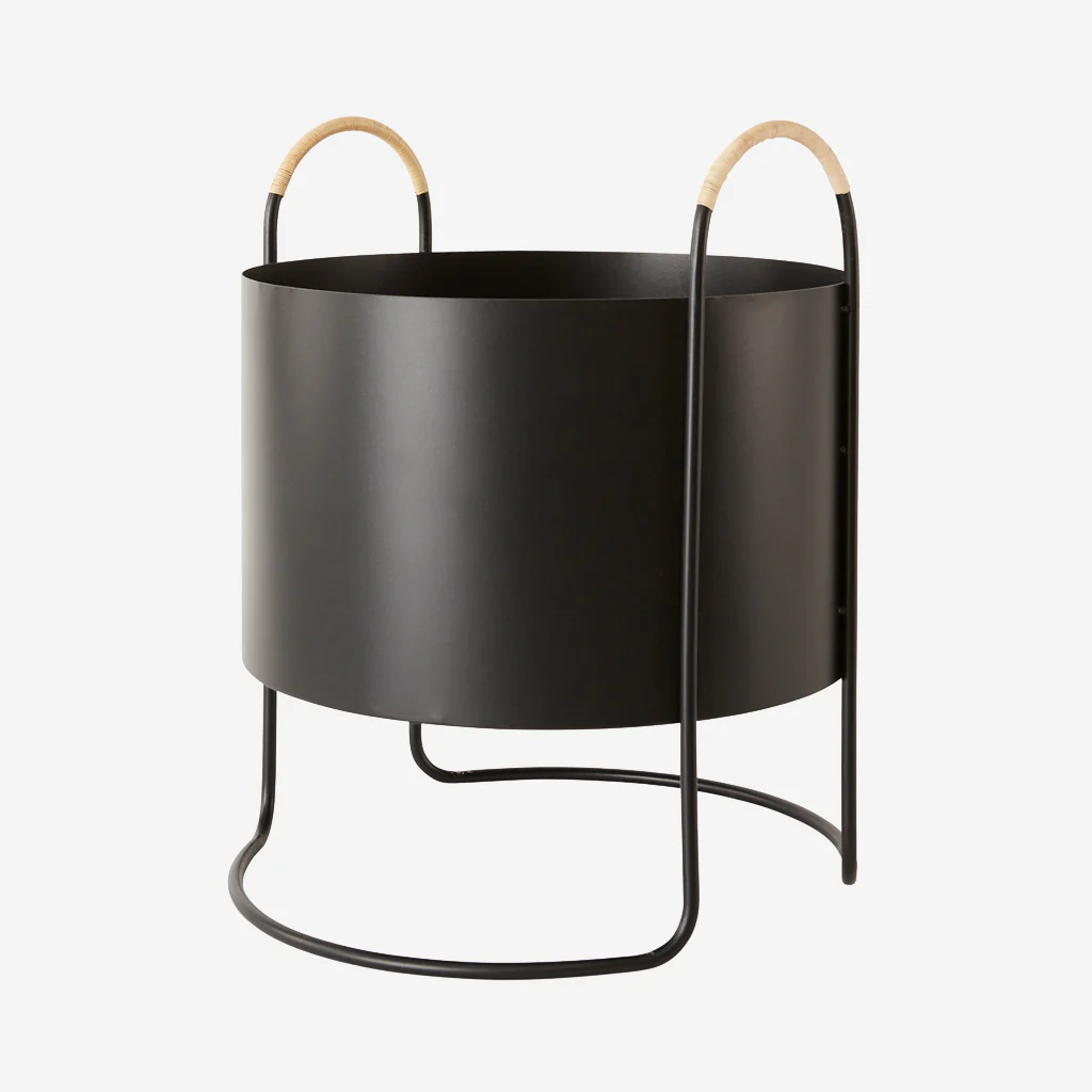 OYOY Living Maki Plant Box Low Black - Image 3