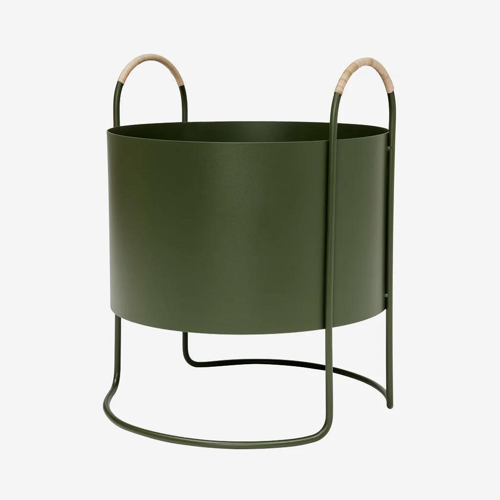 OYOY Living Maki Plant Box Low Olive - Image 4