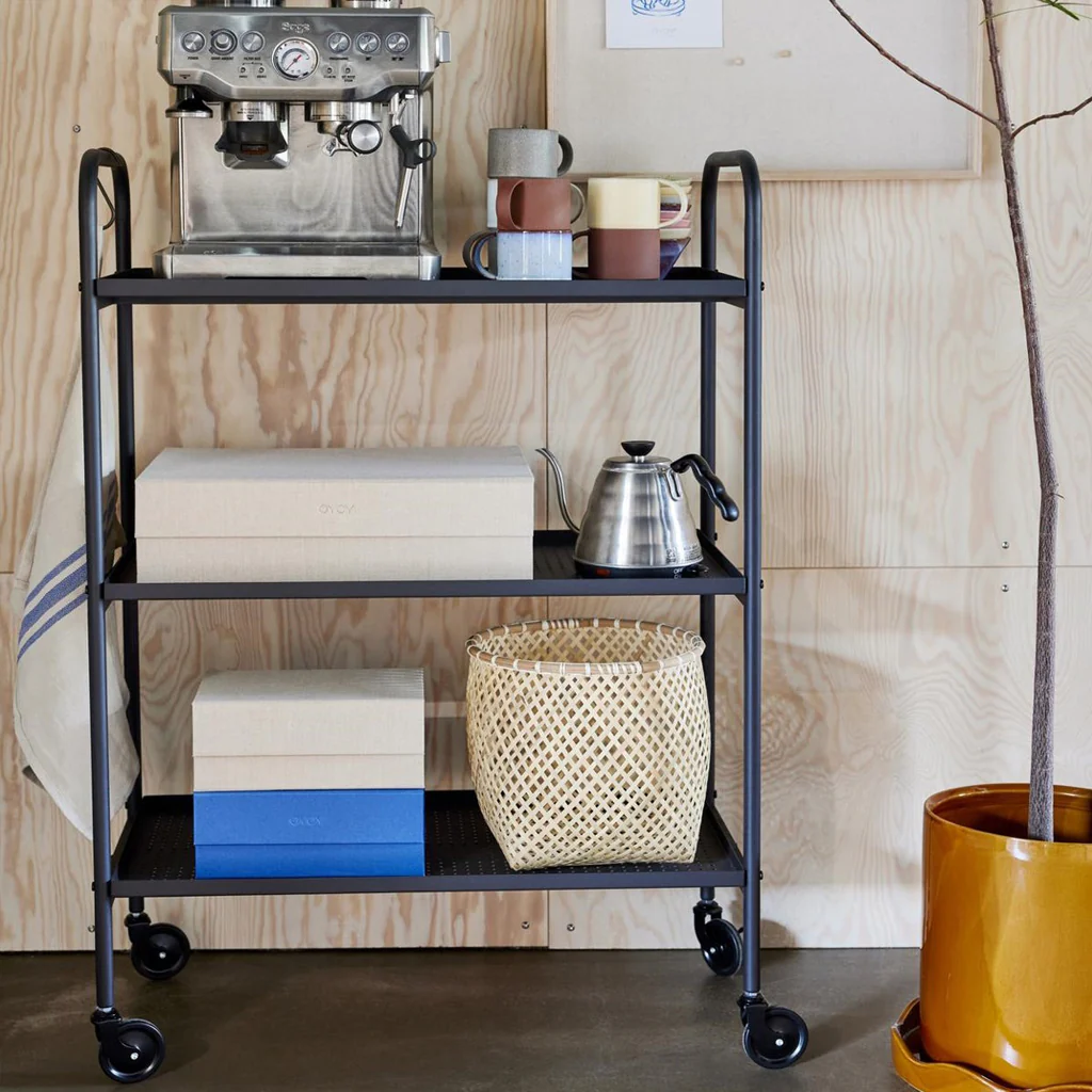 OYOY Living Maki Trolley Large Black - Image 2