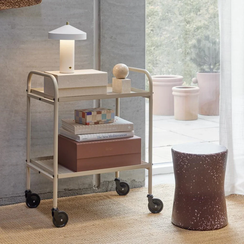 OYOY Living Maki Trolley Small Clay - Image 2