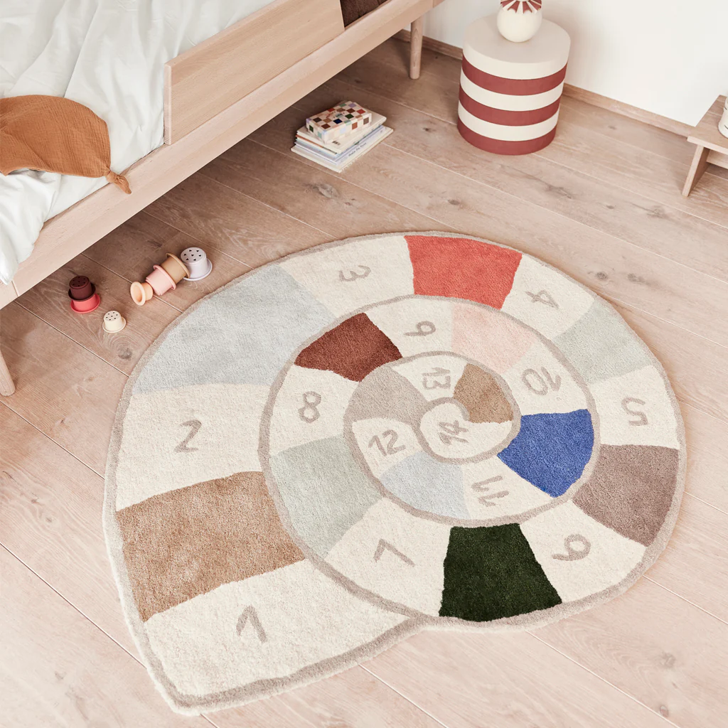 OYOY Living Nautilus Hopscotch Rug Multi - Image 3