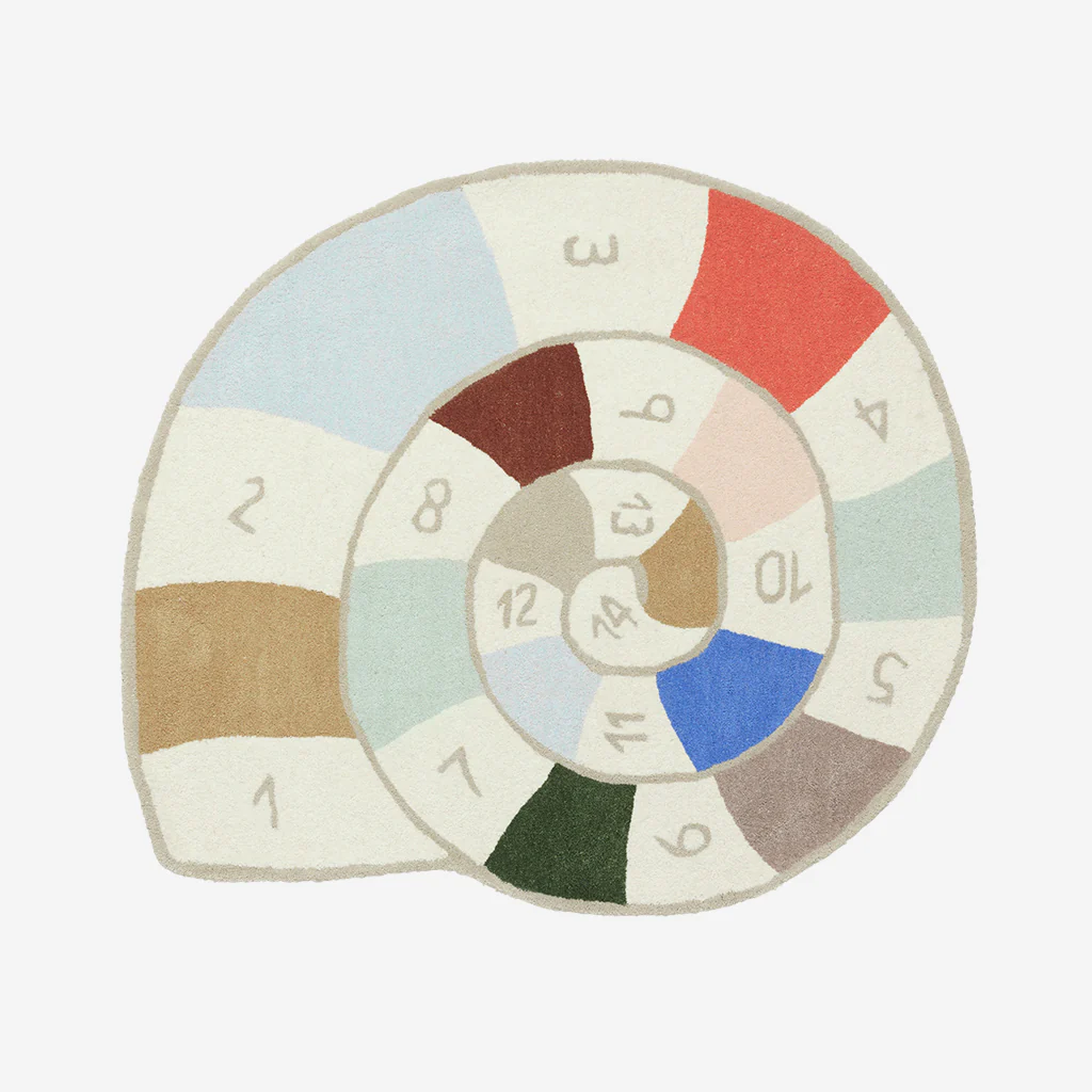 OYOY Living Nautilus Hopscotch Rug Multi - Image 5