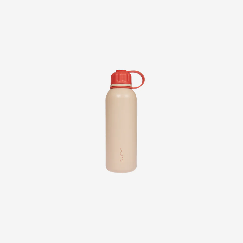 OYOY Living Pullo Water Bottle Coral