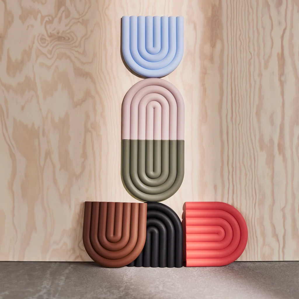 OYOY Living Rainbow Trivet Caramel Brown - Image 3