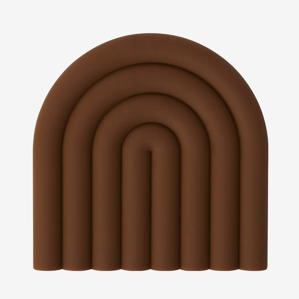 OYOY Living Rainbow Trivet Caramel Brown - Image 4