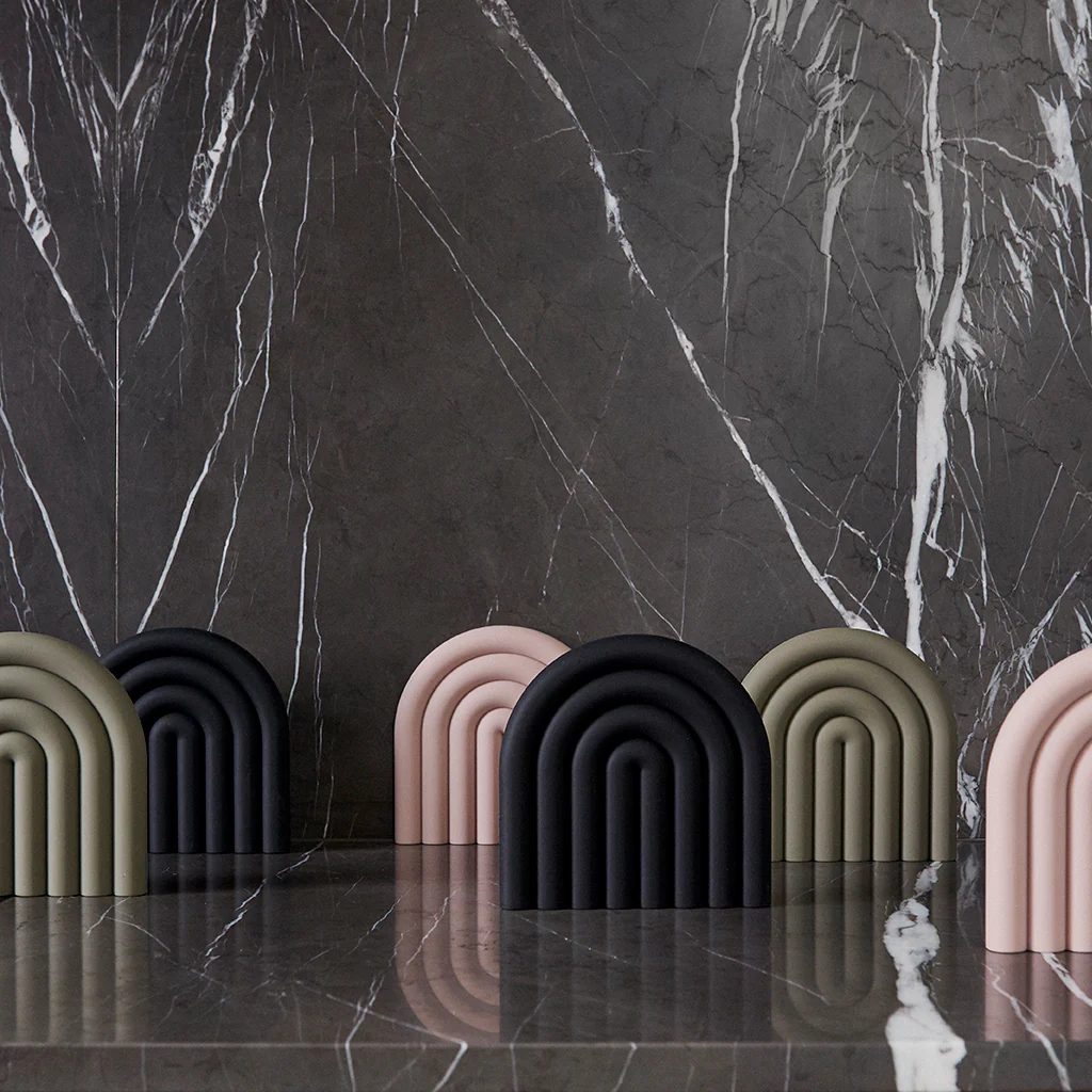 OYOY Living Rainbow Trivet Olive - Image 3