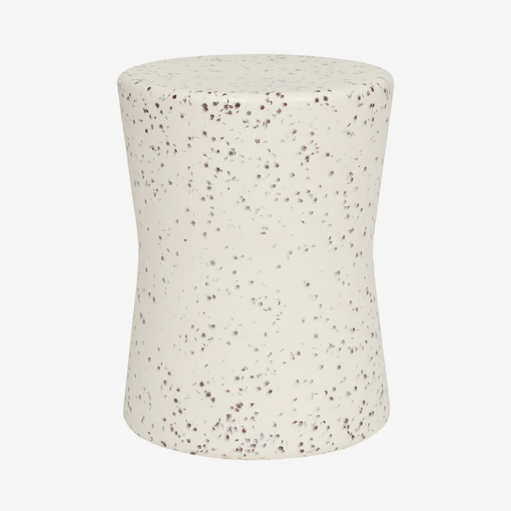 OYOY Living Recycled Trisse Stool Beige - Image 3