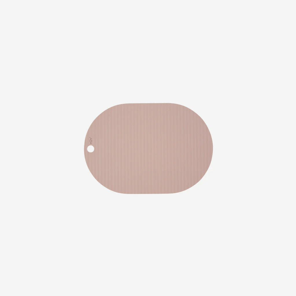 OYOY Living Ribbo Silicone Placemat Pack Rose
