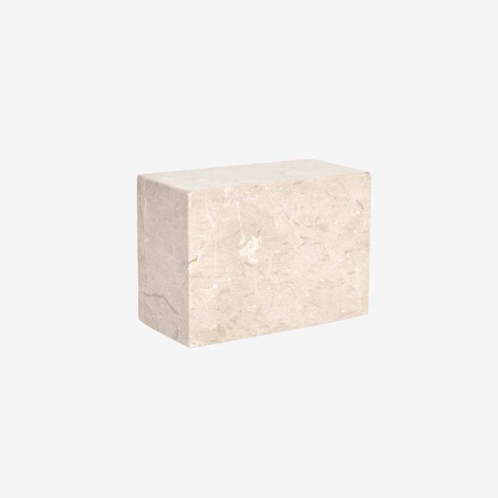 OYOY Living Savi Marble Bookend Block