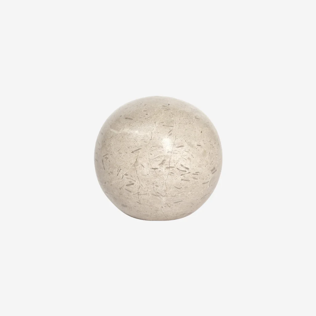 OYOY Living Savi Marble Bookend Round