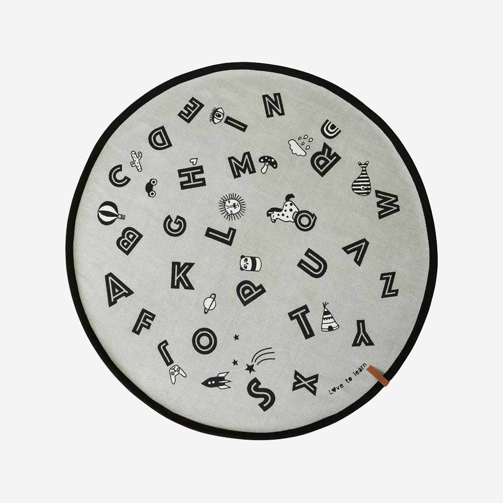 OYOY Living The Alphabet Rug - Image 3
