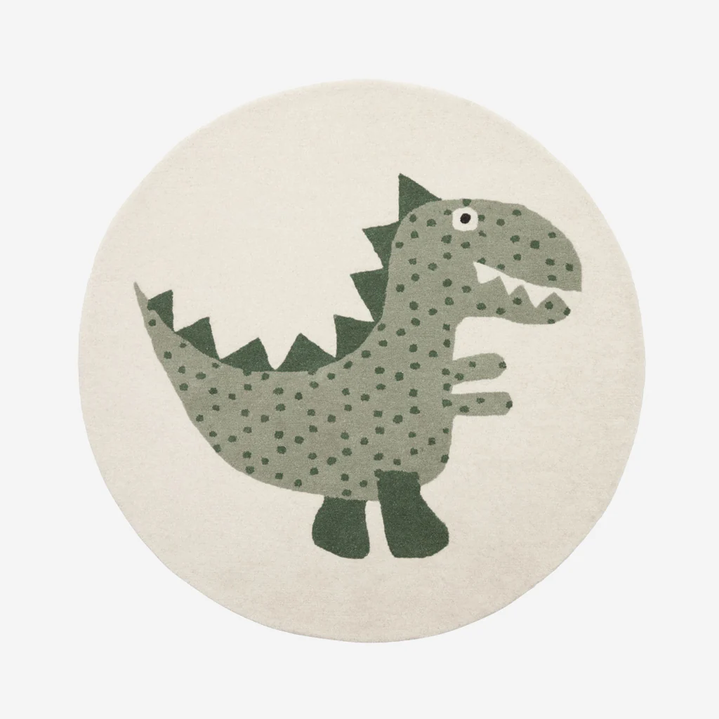 OYOY Living Theo Dinosaur Rug - Image 3