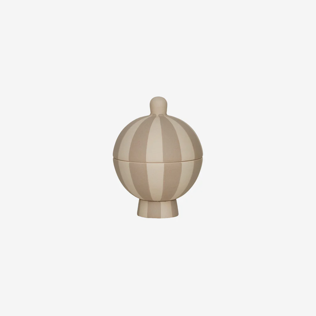 OYOY Living Toppu Bonbonniere Clay White