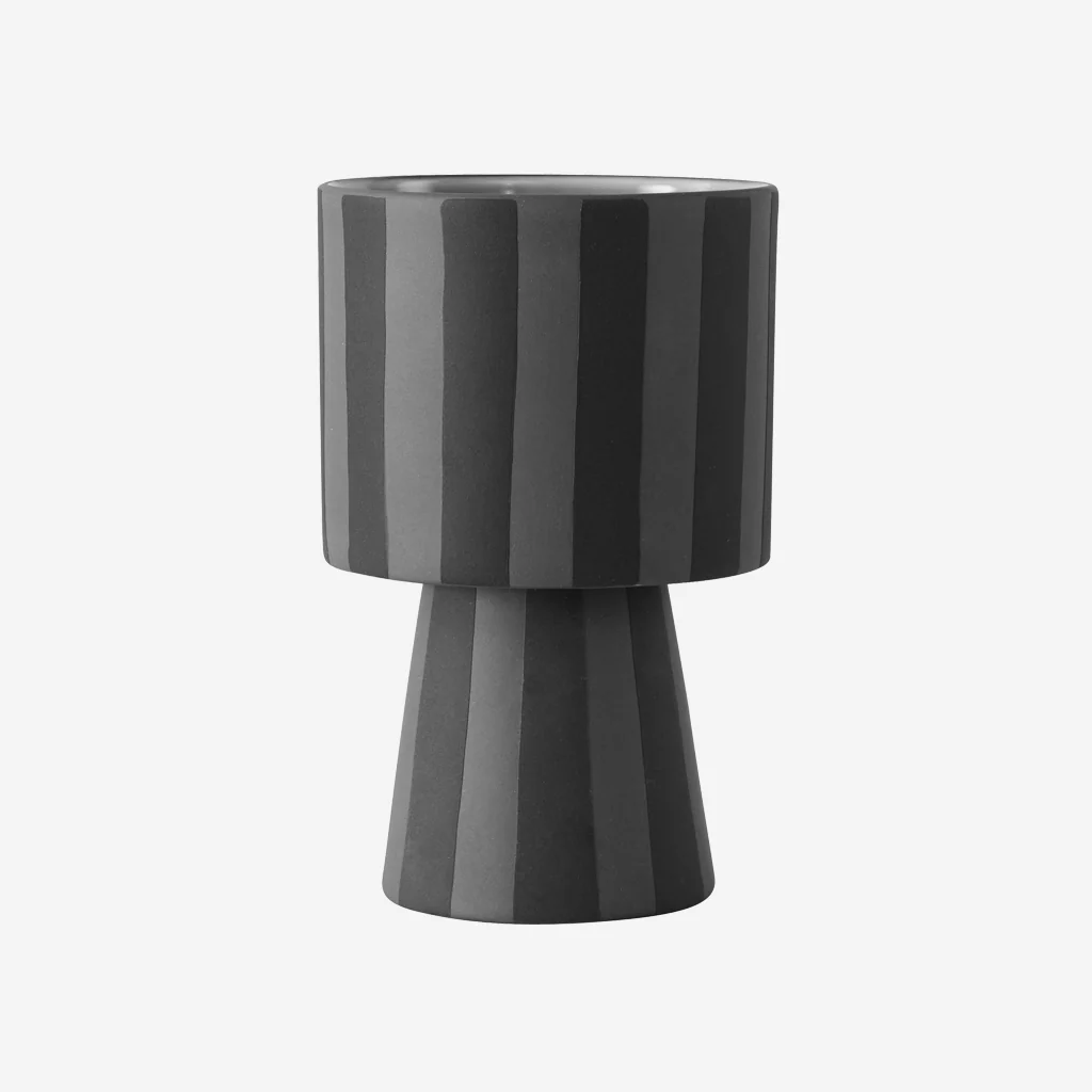 OYOY Living Toppu Pot Small Black Grey - Image 3