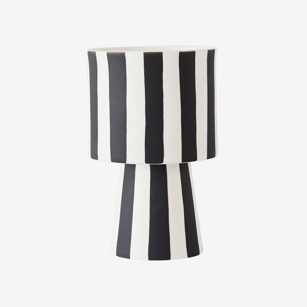 OYOY Living Toppu Pot Small Black White - Image 3